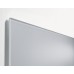 Wall Mounted Magnetic Glass Board 600x400x15mm - Matt Light Grey