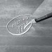 Wall Mounted Magnetic Glass Board 1300x550x18mm - Fairfaced Concrete Design