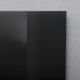 Wall Mounted Magnetic Glass Board 1200x900x18mm - Black