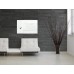 Wall Mounted Magnetic Glass Board 1000X650x15mm- Super White - GL141