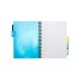 Pukka Pad Stripes Polypropylene Project Book 250 Pages A4 Blue/Pink (3)
