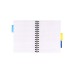 Pukka Pad Stripes Polypropylene Project Book 250 Pages A5 Blue/Pink (3)