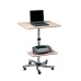 ROCADA SET Mobile Computer Table - Beech