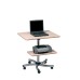 ROCADA SET Mobile Computer Table - Beech