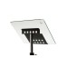 ROCADA VISUALLINE Mobile Lectern and Speaker Stand (Height Adjustable) - Chrome