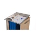 ROCADA VISUALLINE Multifunctional Office Caddy with Shelves - Beech