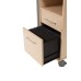 ROCADA VISUALLINE Multifunctional Office Caddy with Shelf and Drawers - Beech