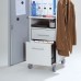 ROCADA VISUALLINE Multifunctional Office Caddy with Shelf and Drawers - Grey