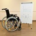 ROCADA VISUALLINE Tripod Magnetic Flipchart with Dry-Wipe Surface (Height Adjustable) - Grey