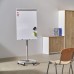 ROCADA VISUALLINE Mobile Magnetic Flipchart (Height Adjustable with Castors) - Grey