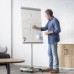 ROCADA VISUALLINE Mobile Flipchart with Magnetic Dry-Wipe Surface (Transforms into a Table) - Grey
