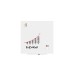 ROCADA SKINWHITEBOARD Professional Dry-Wipe Board with Magnetic Lacquered Surface 100x100cm - White