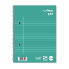 RHINO A5+ College Pad 70 Leaf, F8M (Pack of 10)