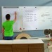 ROCADA SKINWHITEBOARD Professional Dry-Wipe Board with Magnetic Lacquered Surface 75X115cm - White