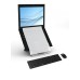Compact Wireless Keyboard with Number pad and Mouse - Black
