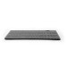 Compact Wireless Keyboard with Number pad and Mouse - Black