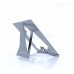 Ultra-light Laptop Stand - Natural Aluminium