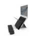 Laptop Stand with Pivotable Document Holder - Black