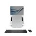 Laptop Stand with Pivotable Document Holder - Natural Aluminium