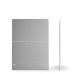 Laptop Stand with Pivotable Document Holder - Natural Aluminium