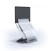 Hybrid Laptop and Tablet Stand for Children - Natural Aluminium