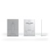 Hybrid Laptop stand with Document Holder - Natural Aluminium
