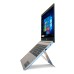 Attachable Laptop Stand - Natural Aluminium