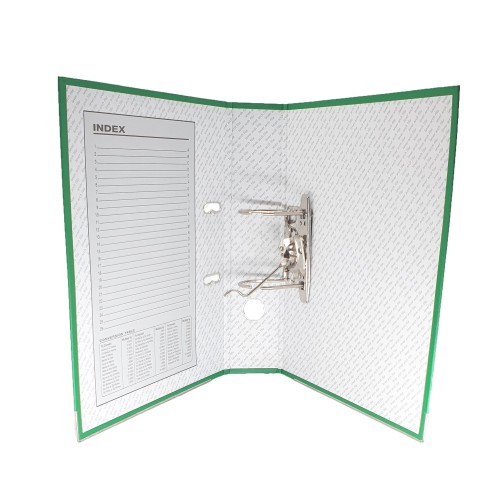 A4 70mm Lever Arch File - Green (10)