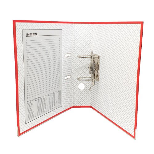 A4 70mm Lever Arch File - Red (10)