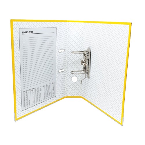 A4 70mm Lever Arch File - Yellow (10)