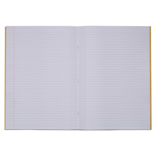 RHINO 13 x 9 Oversized Exercise Book 48 Page, Yellow, F8M (Pack of 10)