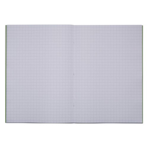 RHINO 13 x 9 Oversized Exercise Book 80 Page, Light Green, S10 (Pack of 50)