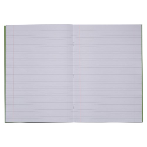 RHINO 13 x 9 Oversized Exercise Book 80 Page, Light Green, F8M (Pack of 50)