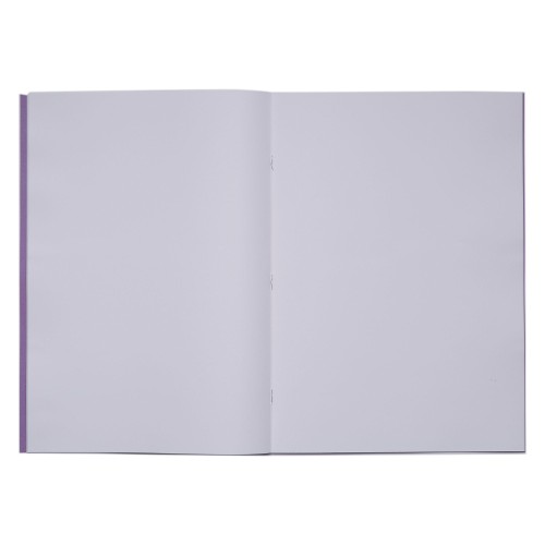 RHINO 13 x 9 Oversized Exercise Book 80 Page, Purple, B (Pack of 50)