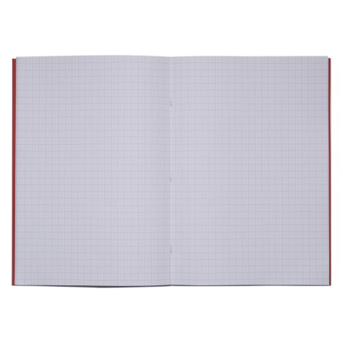 RHINO 13 x 9 Oversized Exercise Book 80 Page, Red, S10 (Pack of 50)