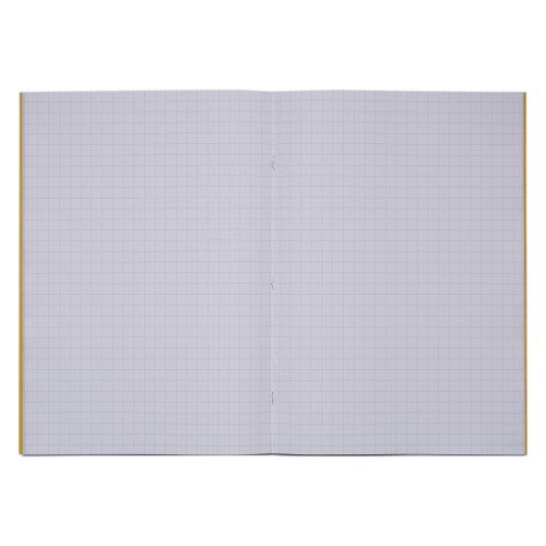 RHINO 13 x 9 Oversized Exercise Book 80 Page, Yellow, S10 (Pack of 50)