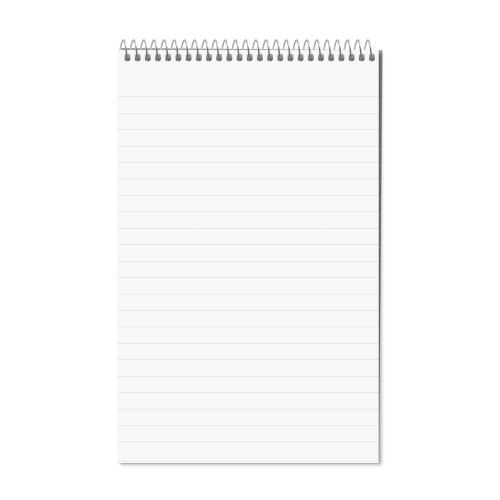 Rhino Everyday Feint Ruled Shorthand Notebook 260 Pages 203x127mm Pack of 10