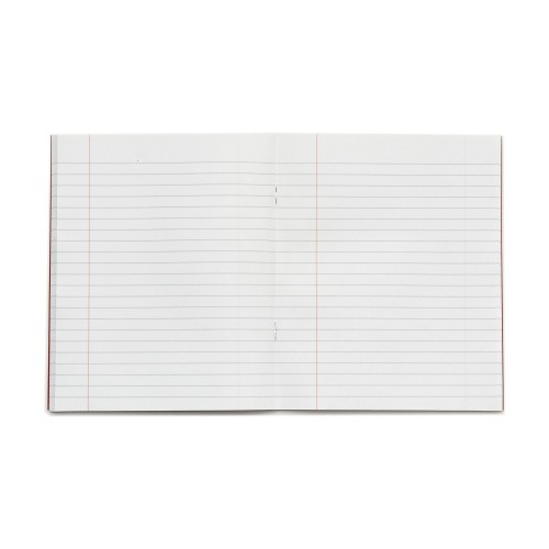 VEX362-15-0: RHINO 8 x 6.5 Exercise Book 120 Page  Red (Pack of 100)