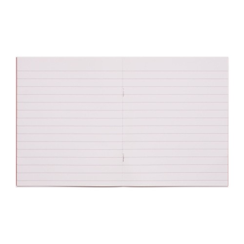 RHINO 8 x 6.5 Exercise Book 32 Page, Red, F12 (Pack of 100)