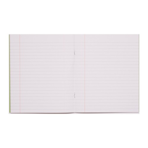 RHINO 8 x 6.5 Exercise Book 48 Page, Light Green, F8M (Pack of 100)