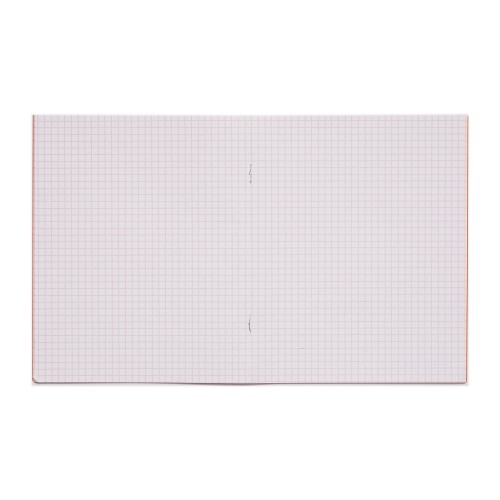 VEX544-206-4: RHINO 8 x 6.5 Exercise Book 80 Page  Orange (Pack of 100)