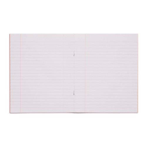 RHINO 8 x 6.5 Exercise Book 48 Page, Orange, F8M (Pack of 100)