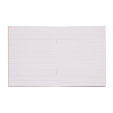 RHINO 8 x 6.5 Exercise Book 48 Page, Orange, F8 (Pack of 100)