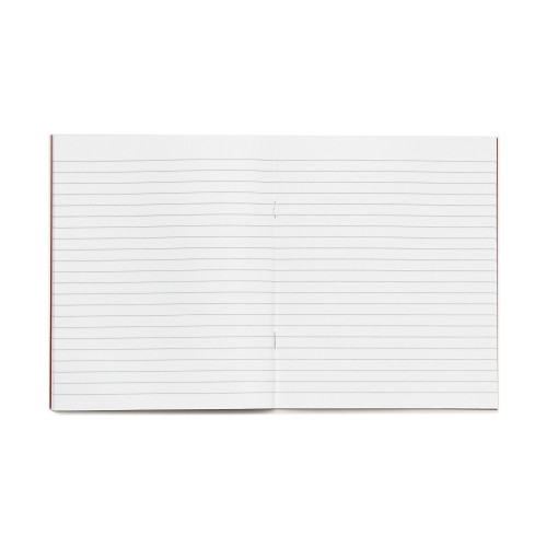 RHINO 8 x 6.5 Exercise Book 48 Page, Red, F8 (Pack of 100)