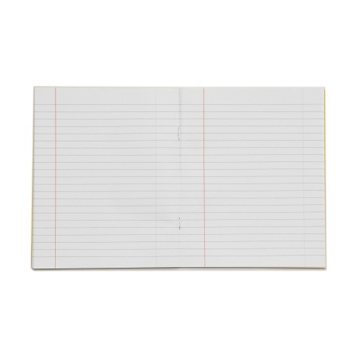 RHINO 8 x 6.5 Exercise Book 48 Page, Yellow, F8M (Pack of 10)