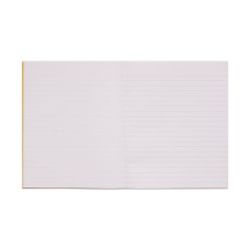 RHINO 8 x 6.5 Exercise Book 48 Page, Yellow, F8/B (Pack of 100)