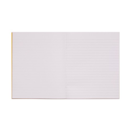 RHINO 8 x 6.5 Exercise Book 48 Page, Yellow, F8/B (Pack of 100)