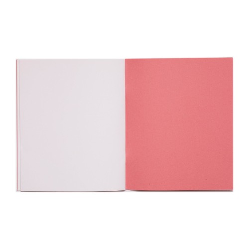 RHINO 8 x 6.5 Exercise Book 80 Page, Pink, B (Pack of 100)