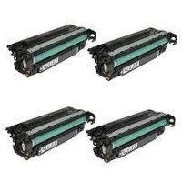 4 Pack - Compatible 649X Multipack CE260X/CE261A/CE262A/CE263A BCMY Toner for HP Printers