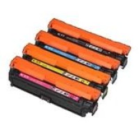 4 Pack - Compatible 650A Multipack CE270A/CE271A /CE272A/CE273A BCMY Toner for HP Printers